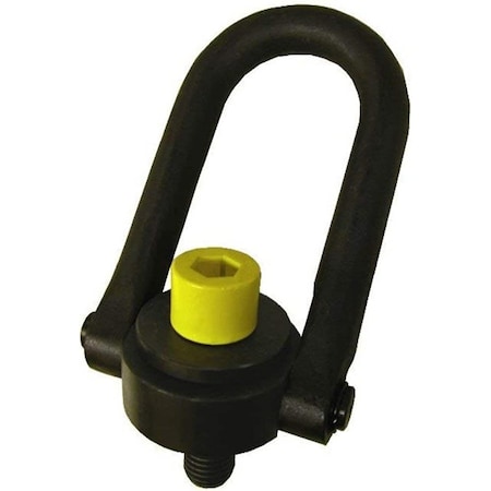 Safety Swivel Hoist Ring,214 In UBar Dia,4 In Thread Protrusion,50,000 Lb Rated Load, 47008